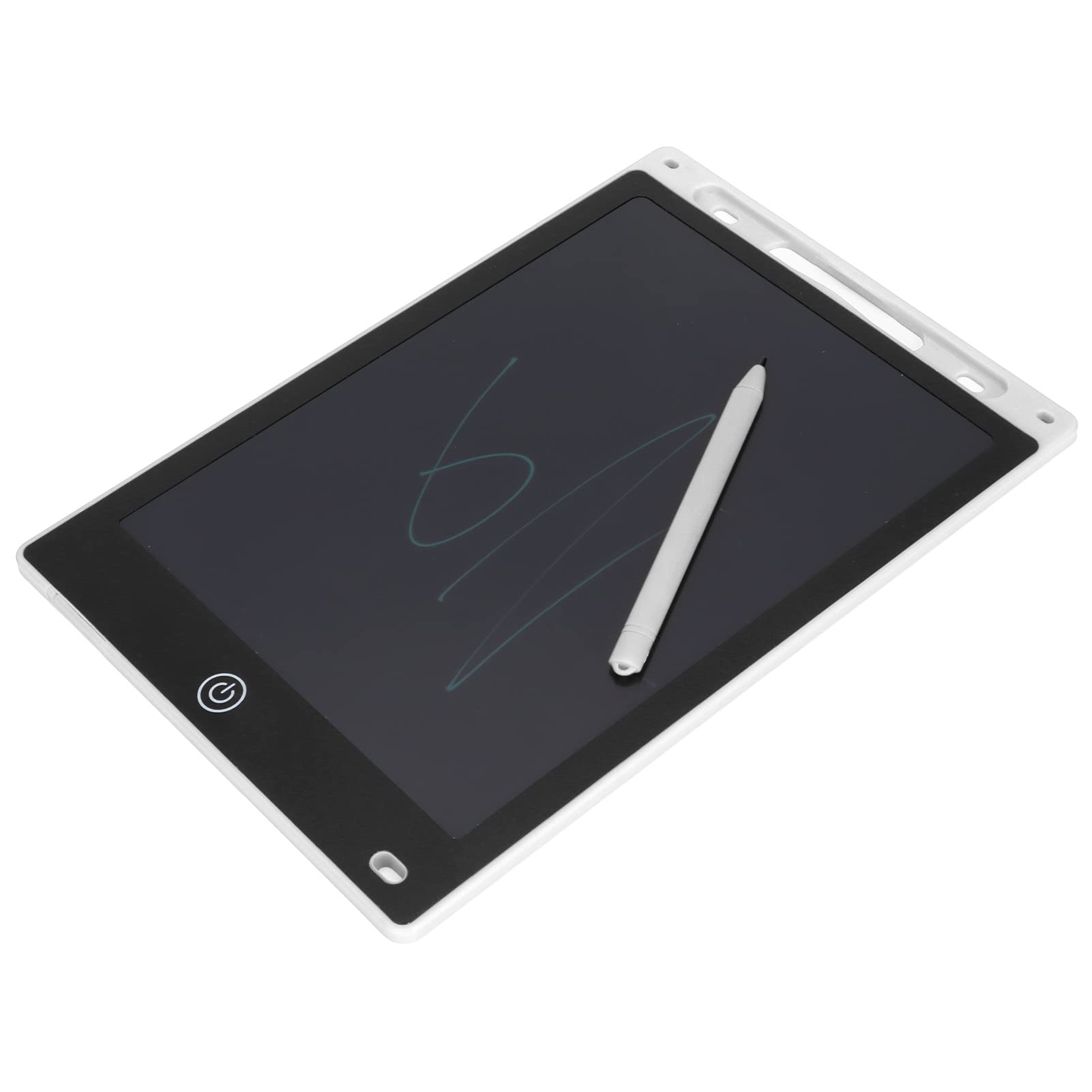 Wakects LCD Pisania Tablica, Rysunek dla Dzieci 10 -calowy z Wrażliwym na Ciśnienie LCD, Szybko wymazują, edukacyjną zabawkę dla Kaligrafii, Wszechstronna i Edukacyjna, Bezpieczna i (WHITE)