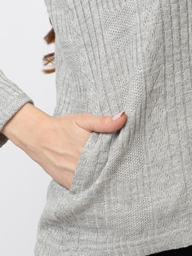 Image of Women's Warm Woolen Cardigan - Stylish Full Sleeve Knitwear for Winter, Cozy & Elegant Sweater