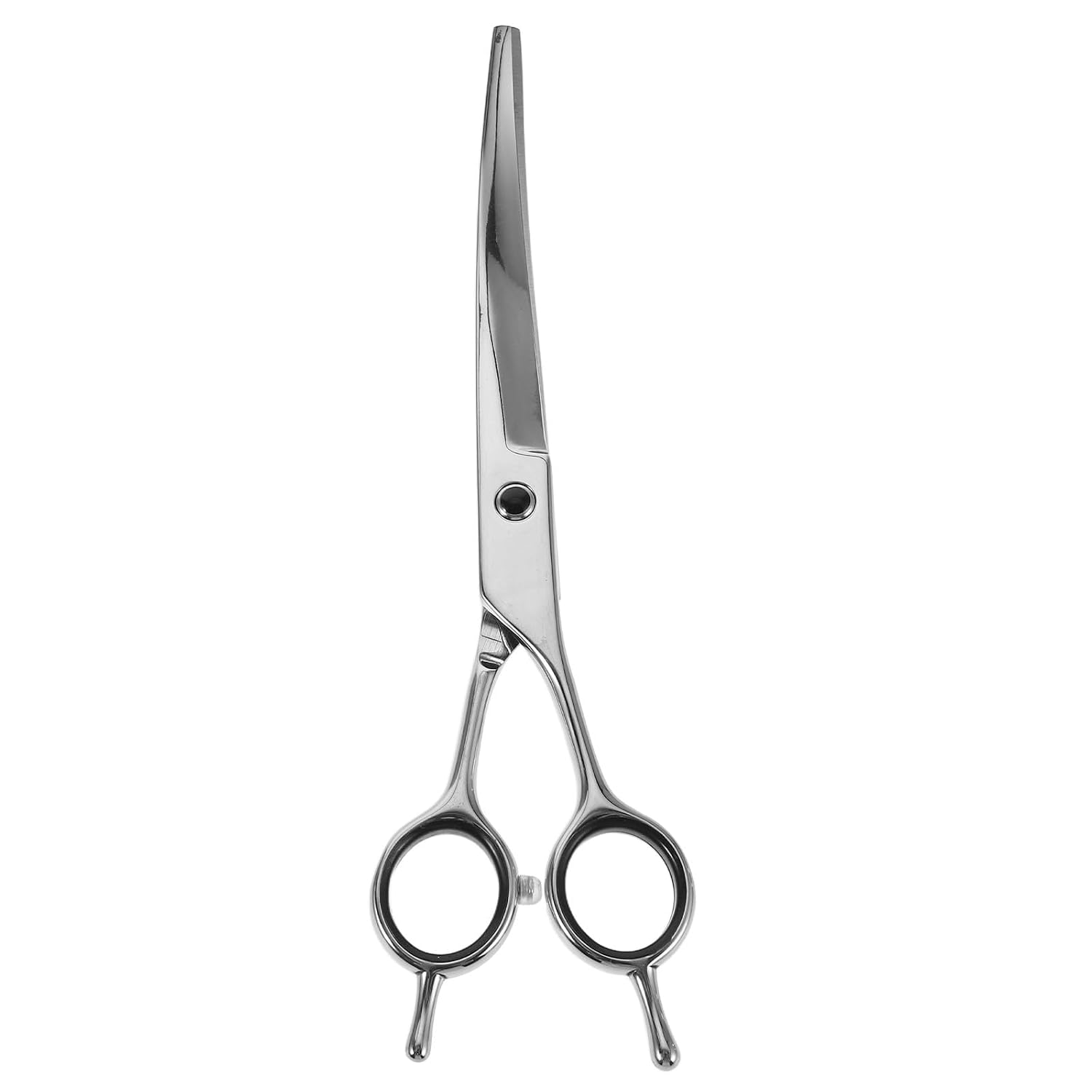 Toddmomy Professional Curved Pet Grooming Scissors 7-inch with Rounded Tips Stainless Steel Hair Cutting Shears for Cats and Pets Personal Trimming Tool