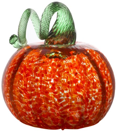 Kitras 6-Inch Small Pumpkin Home Decor, Orange