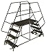 Ballymore / Garlin - DEP7-3660 - Rolling Work Platform, Steel, Dual Access Platform Style, 70 in Platform Height