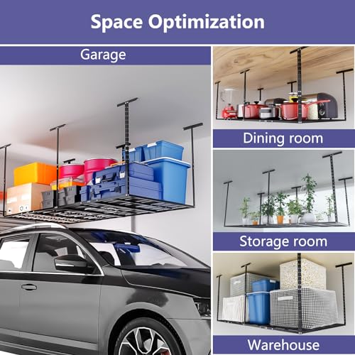 Abysszen 4X8 Overhead Garage Storage Rack thumb #5