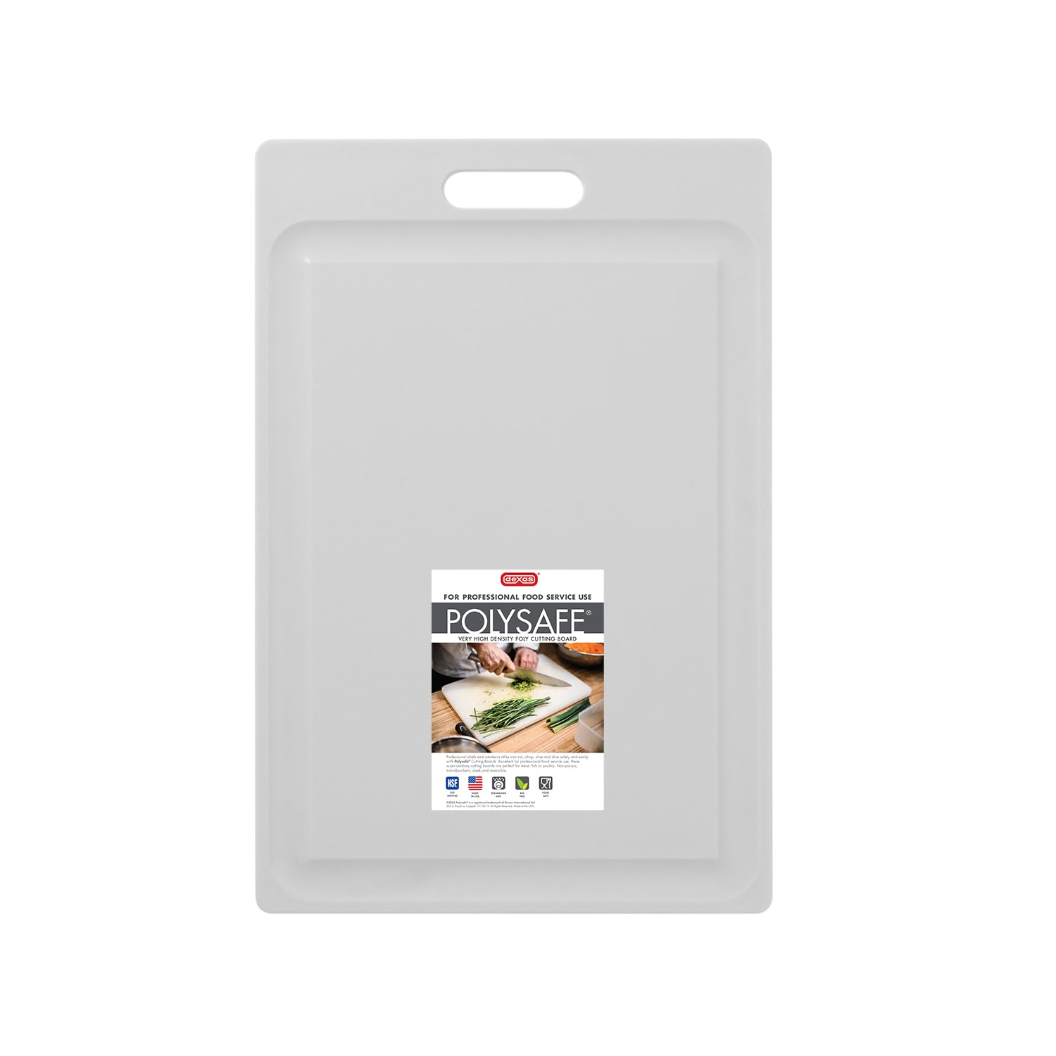 Dexas NSF Certified Polysafe Cutting Board