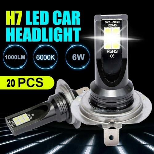 Faros Antiniebla H7 LED Sin Fallo Canbus para Eliminar Errores de Cuadro 3