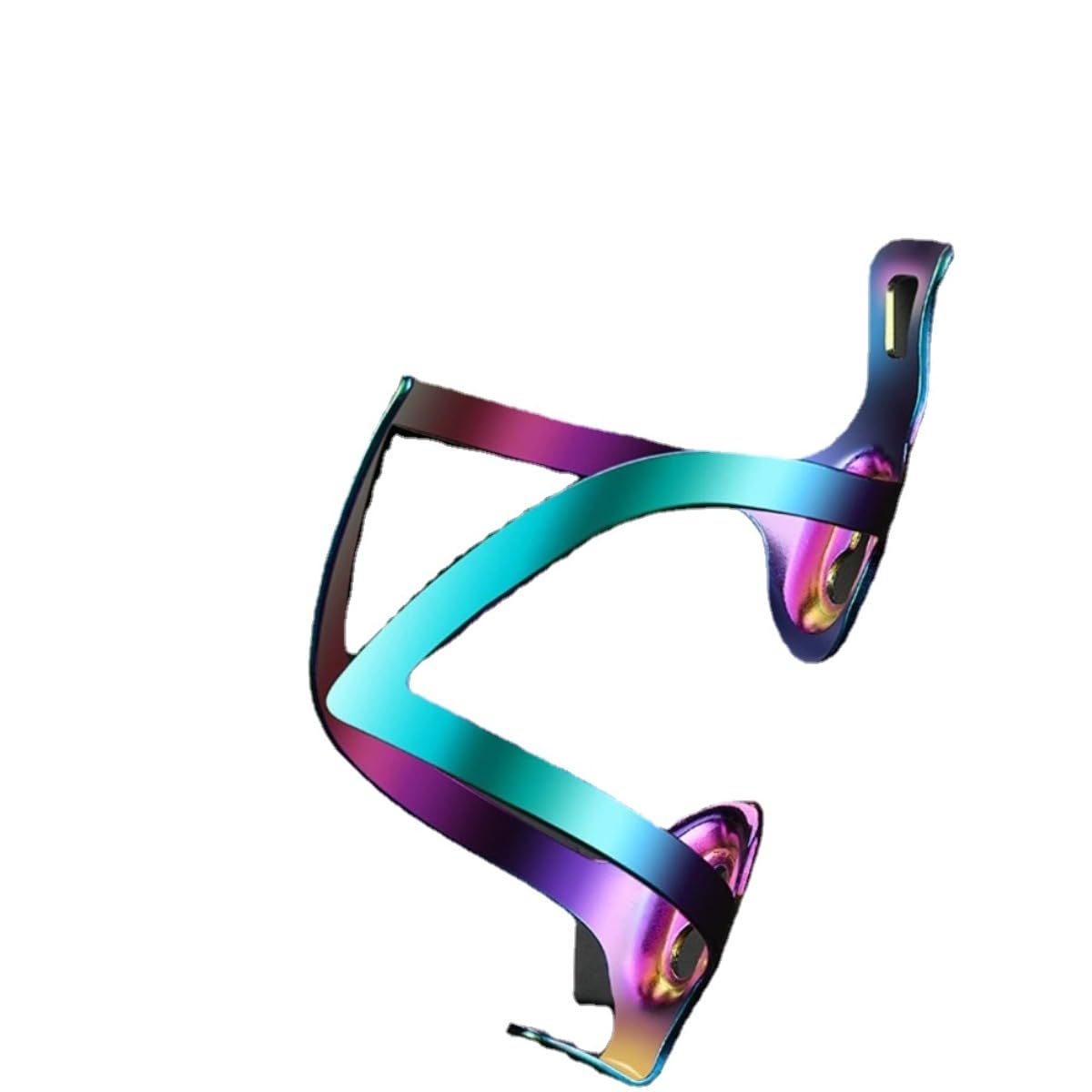 Alloy Aluminum Lightweight Bike Water Bottle Cage Water Bottle Holder for Road Bikes Easy to Install (Dazzling Color)