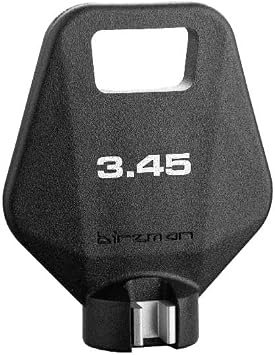 Birzman Two Way Spoke Wrench, Black, 3.45mm NLS