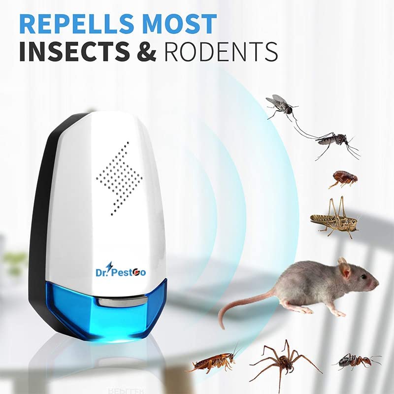 Image of Go Well Ultrasonic Electric Pest Repellent Machine to Repel Mosquito, Lizard, Rat, Cockroach, Home Pest for Reject Ants for Reject Insect Mosquito Killer (PACK OF 3)