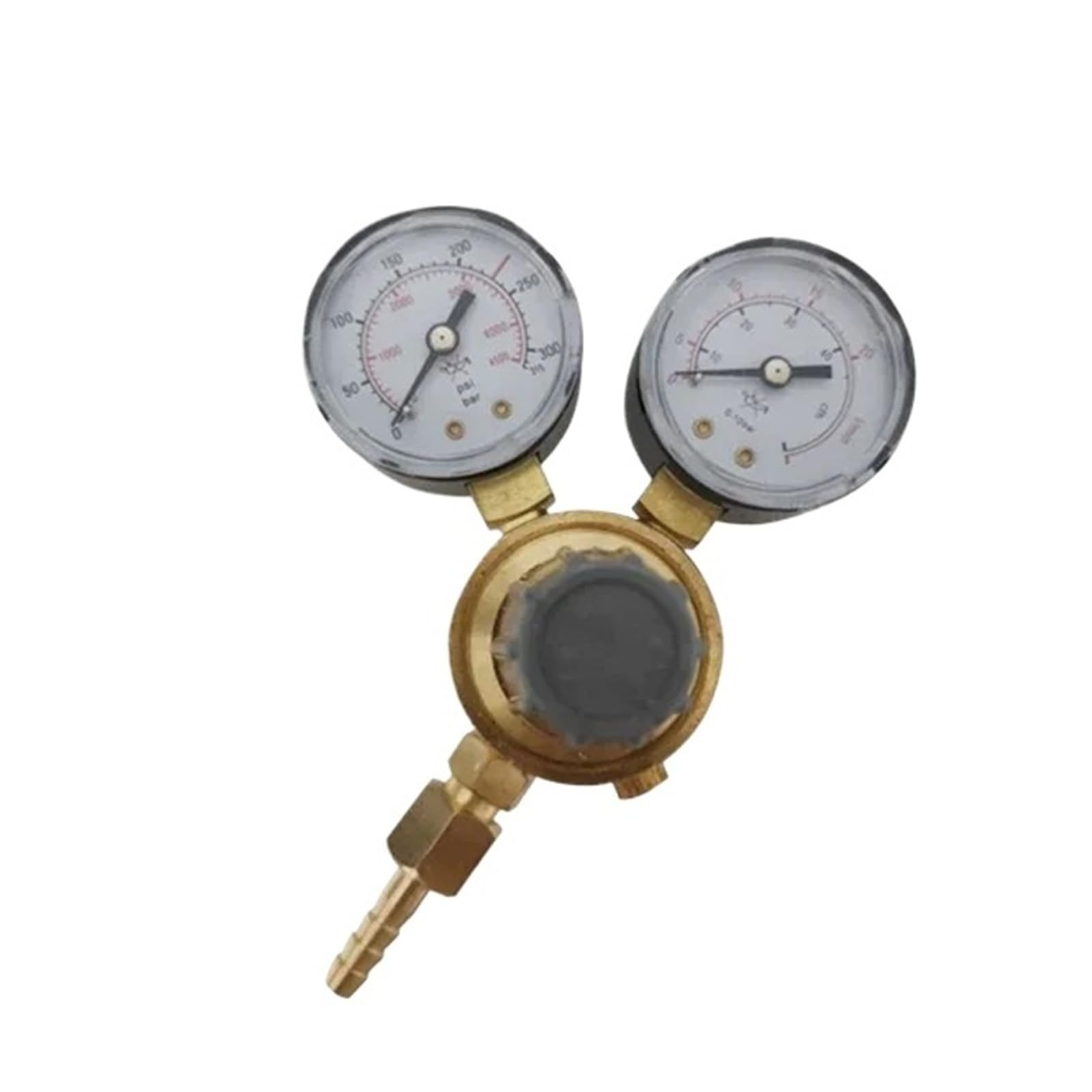 All-Copper CO2 / Argon Pressure Reducer Pressure Reducing Valve Welding Weld Gauge Regulator Pressure Reducer