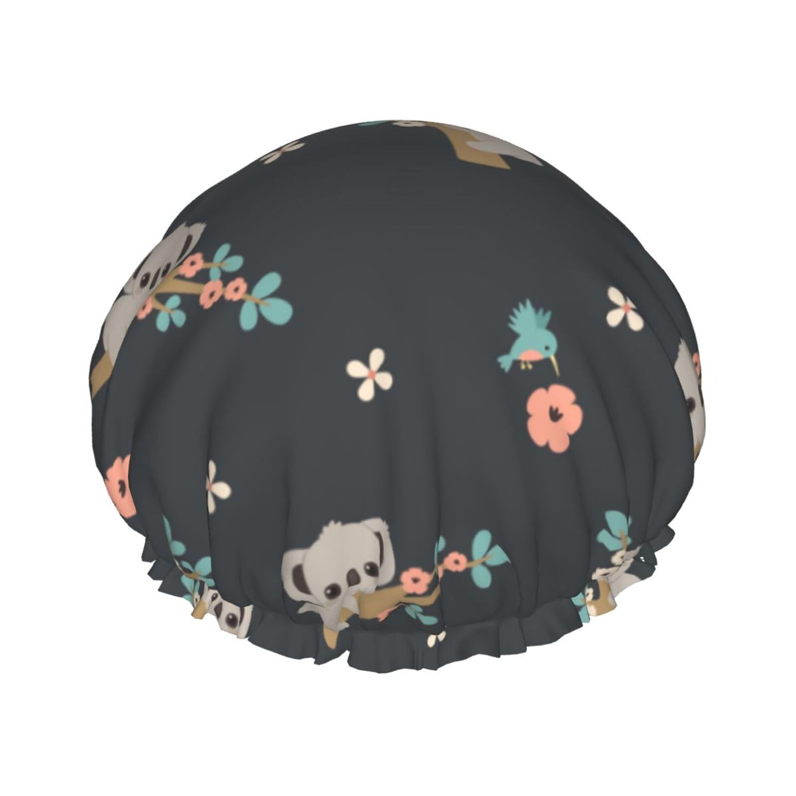 Cheveux naturels bouclés protégés des frisottis avec ce bonnet en satin