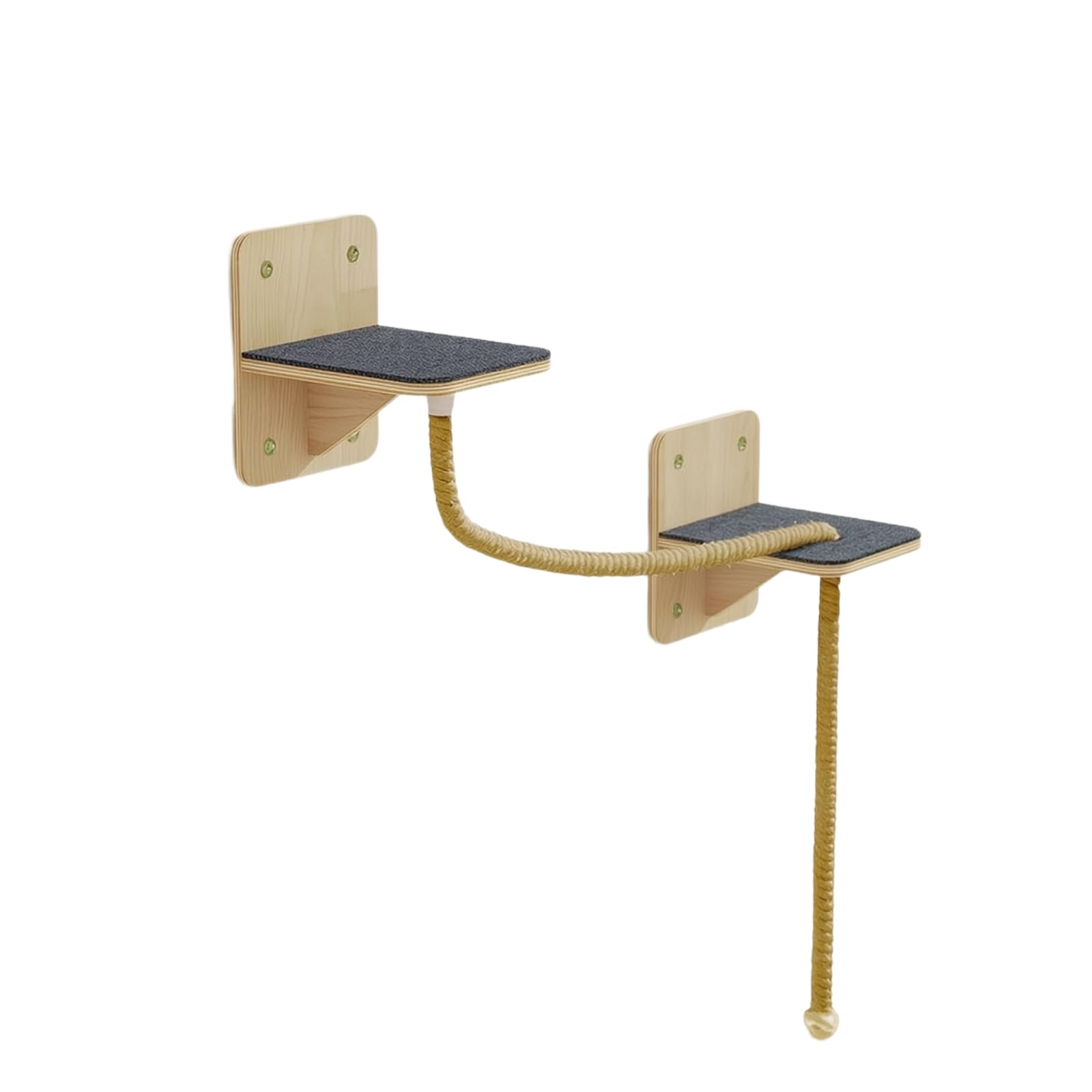Percha para Gatos Suave Cuerda Colgante, Cuerda Cáñamo