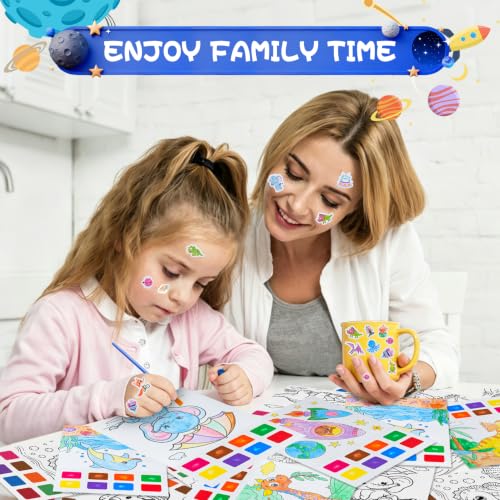 Image of Yeolepor Paint with Water Books for Kids Toddlers, Mess Free Coloring Set