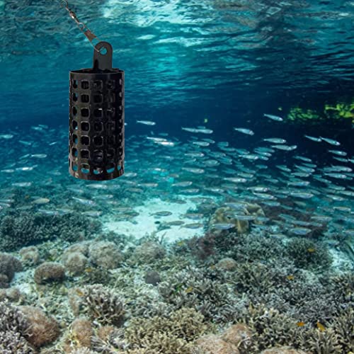 Visserij Lure kooi, vissersaskooi, metalen karpers vissen tackle feeder aas houder valmand vis tackle accessoires, 10 stcs 50 g - Image 5