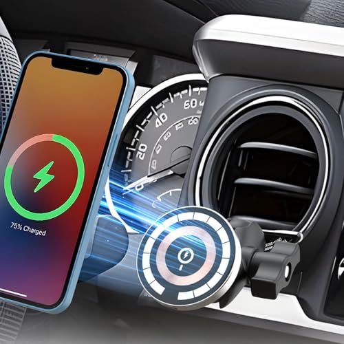 EASEORD Magnetic Wireless Charger Phone Mount for Tacoma