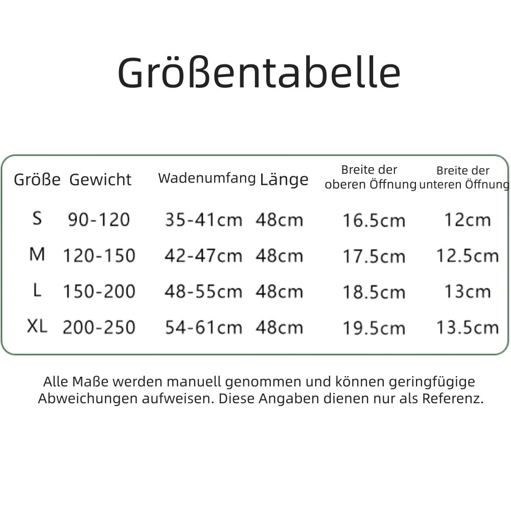 FlexGuard Kompressionsbandage - Schluss mit Knie- & Beinschmerzen lang, rutschfest für Herren & Damen für Laufen, Basketball & Radfahren,Bein & Wadenstützen