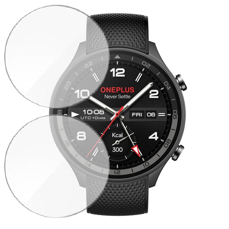 Image of 2-Pack | Screen Protector Guard for OnePlus Watch 2R | 1.43 inch | Smartwatch - Flexible & Ultrathin TPU Film, Scratch Resistant, Bubble Free - Not Tempered Glass