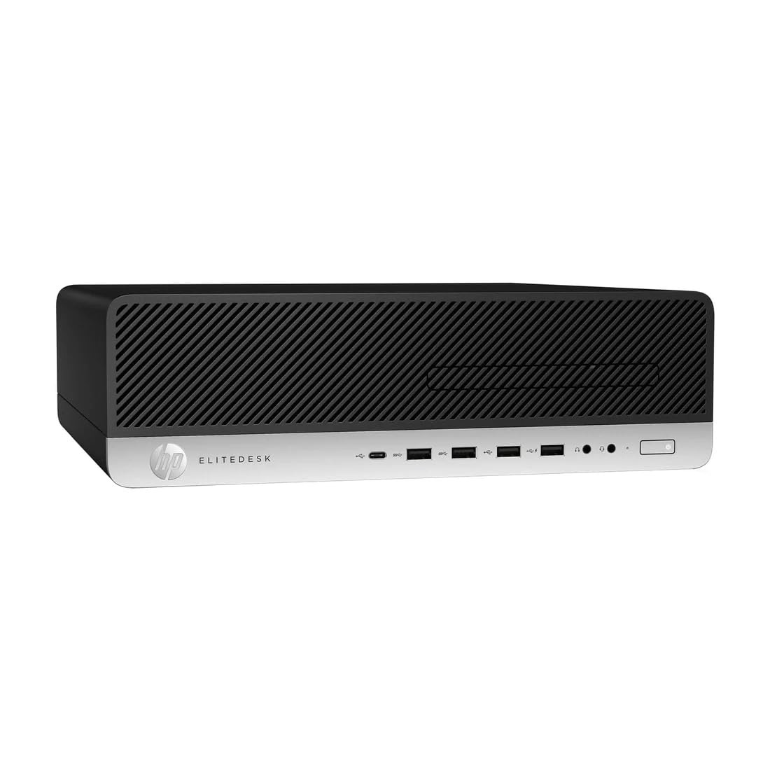 HP EliteDesk 800 G5 SFF Desktop-PC, Intel Core i5-8500T, 16GB RAM, 512GB SSD, WiFi, Bluetooth, US-Tastatur, QWERTY, Windows 11 Pro (Generalüberholt)