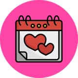 The tool will help you see how many days are left until Valentine's Day