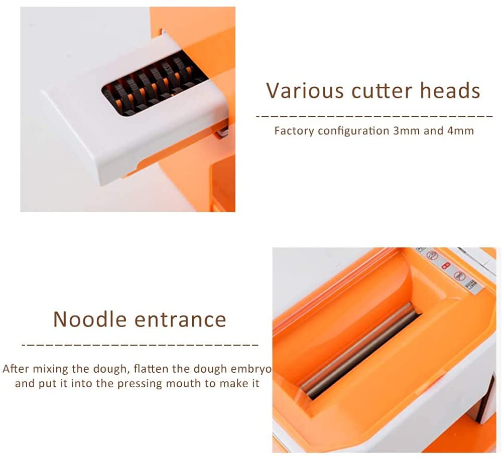Máquina De Prensado De Fideos De Mano Multifuncional Máquina De Pasta Hecha A Mano De Plástico De Calidad Alimentaria Rebanadora De Lasaña De Espagueti Fettuccine Hecha En Casa Lavable
