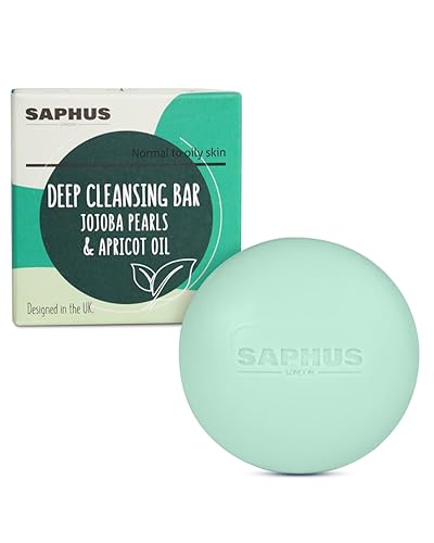 Barra de lavado facial, barras de limpieza facial, limpiador de jabón facial con aminoácidos y aceite de jojoba para una exfoliación suave para piel