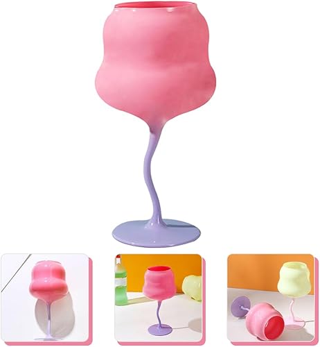 Miniatura 7 de Gadpiparty Copa de vino reutilizable elegante para fiestas, hogar y eventos, diseño delicado para vino, whisky y cócteles