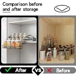 3-Tier Pull Down Spice Rack Organizer Expandable Pull-Out for Upper Cabinet - Image 6