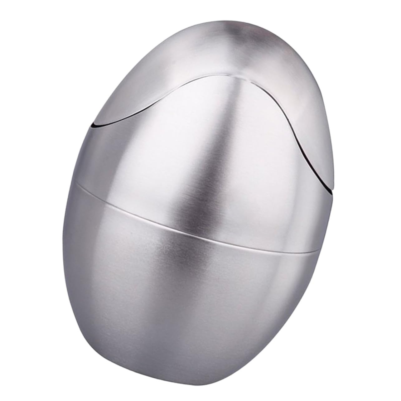 Poubelle de bureau acier inoxydable Gatuida : mini corbeille compacte pour table et cuisine