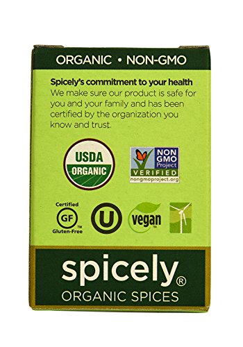 Spicely Organics 0826998030542 Spicely Organic Sumac Ground 0.45 Ounce Ecobox Certified Gluten Free thumb #3