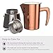 bonVIVO Intenca Stovetop Espresso Maker - Luxurious, Stainless Steel Italian Coffee Maker for Camping or Home Use - Makes 6 Cups of Full-Bodied Coffee - Copper, 10oz