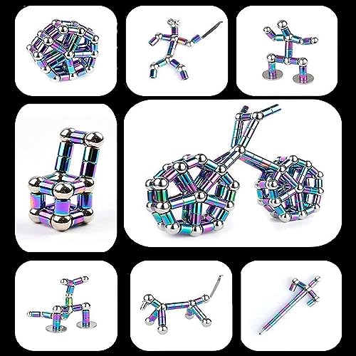 JIAVAXA Magnetic Fidget Toy Pen Multicolor - Image 3