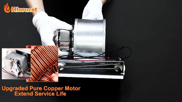 Image of Broan Nutone Heater Motor Assembly - Replacement for Broan Nutone Bathroom Exhaust Fan with Powerful Heating Element