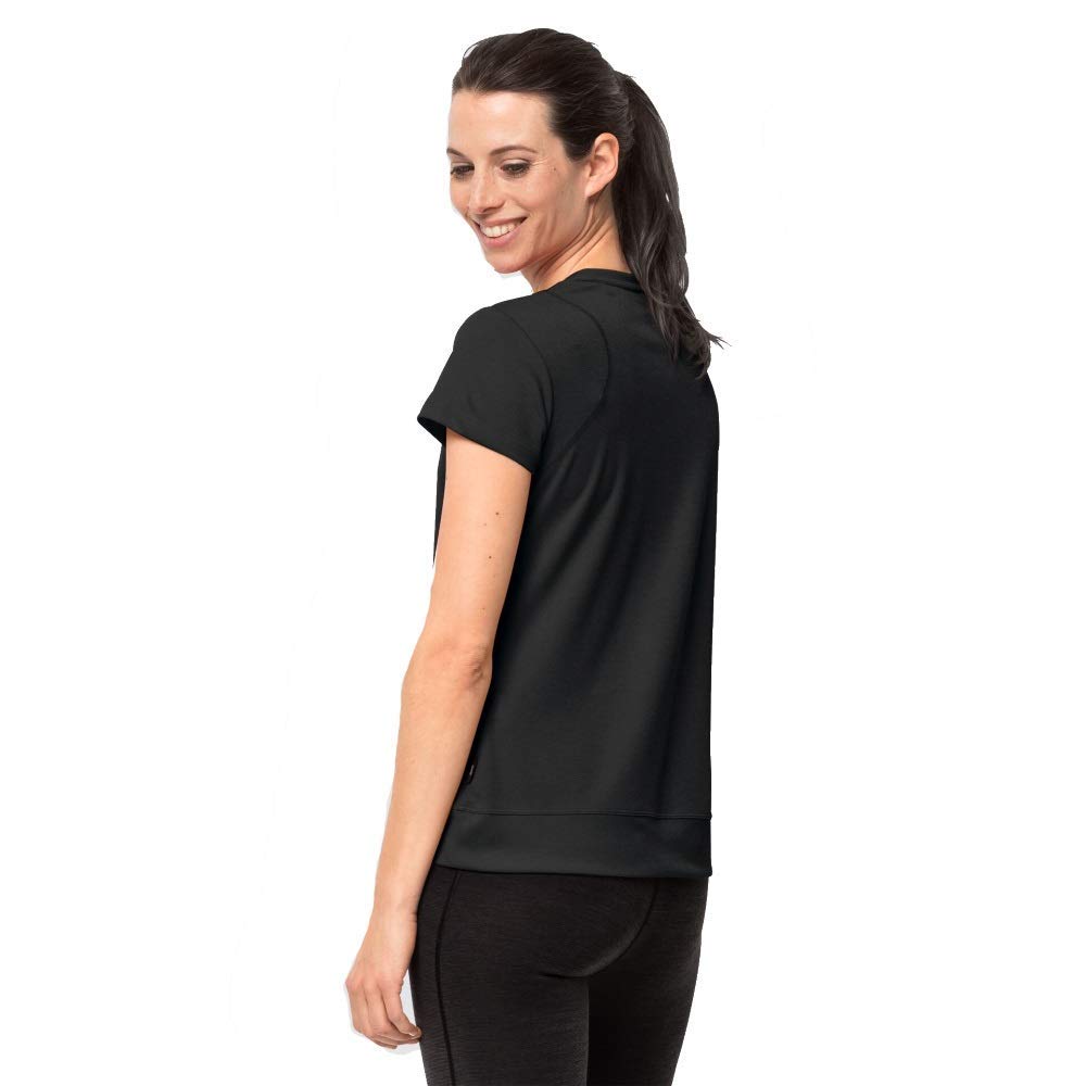 Jack Wolfskin Sky Range T-Shirt Femme Black FR: S (Taille Fabricant: 2)