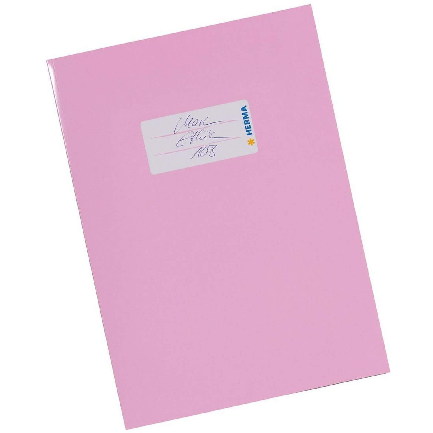 Copertina Per Quaderni HERMA A4 - Carta Robusta, Colore Rosa, Con Spazio Per Nome - Foto 11