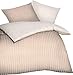 Produktbild Kaeppel Mako Satin Bettwäsche Eternity Combo Größe 200x200+2x80x80 cm Farbe Natur