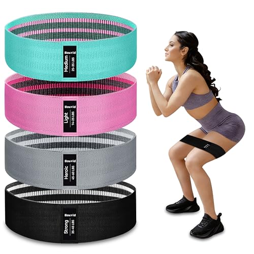 Resistance Bands for Working Out, 4 Levels Exercise Bands for