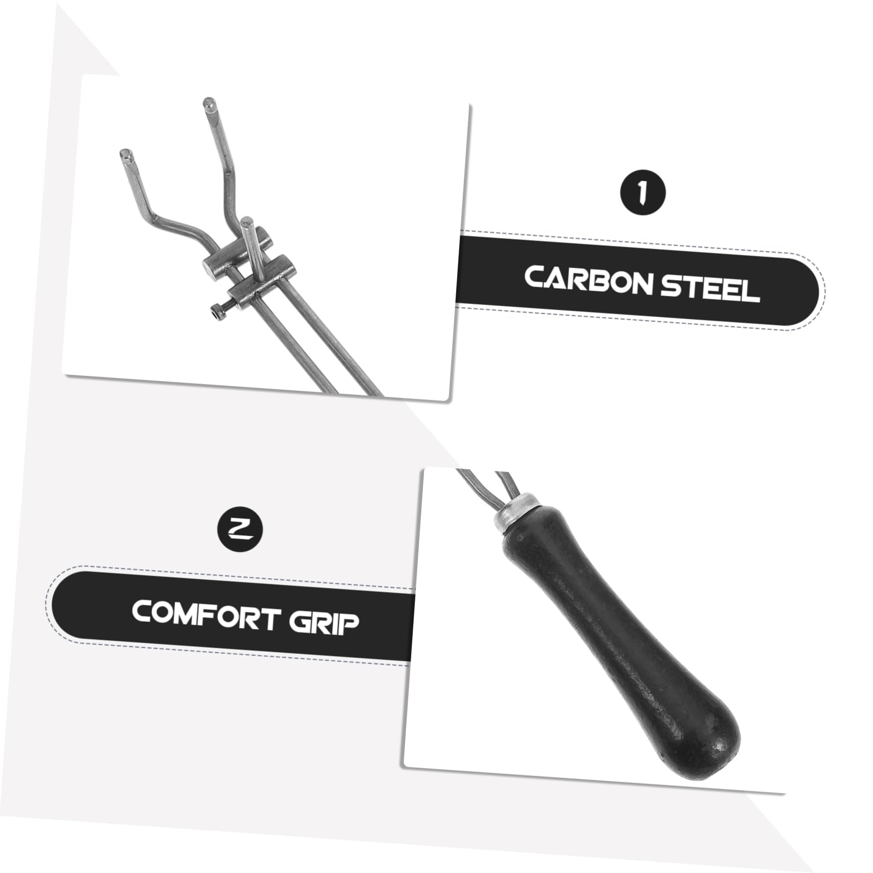 Operitacx 4pezzi Crucible Tong Metal Clamp Pinza per Melting Furnace Resistente alla Corrosione per Laboratorio e Fusione Metalli Design Leggero e Portatile Compatibile con Becher e Flask