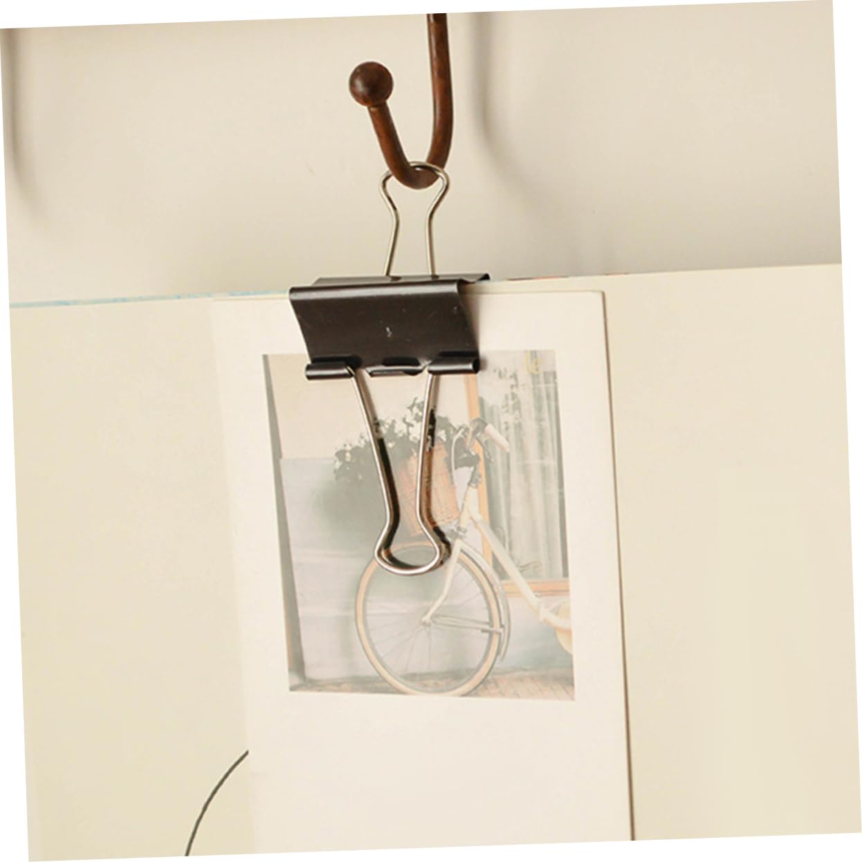 HOMSFOU 60 Pezzi Clip Binder Assortite Clip per Documenti Fermacarte Versatili per Scuola Design Elegante per Documenti e Sigillare Sacchetti Snack