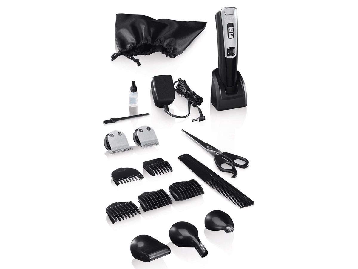 Haarschneidemaschine Bart- und Haar-Trimmer Akku Reiserasierer Trimmer für Unisex-Erwachsene