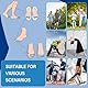 4 Paars Zehenstrecker, Zehenspreizer Hallux Valgus, Zehenstrecker Zur Linderung Von Hallux Valgus, Zehenspreizer für Frauen und Männer