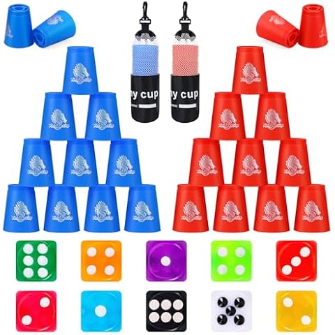 homdat Gobelets Empilables 24 pièces Cover