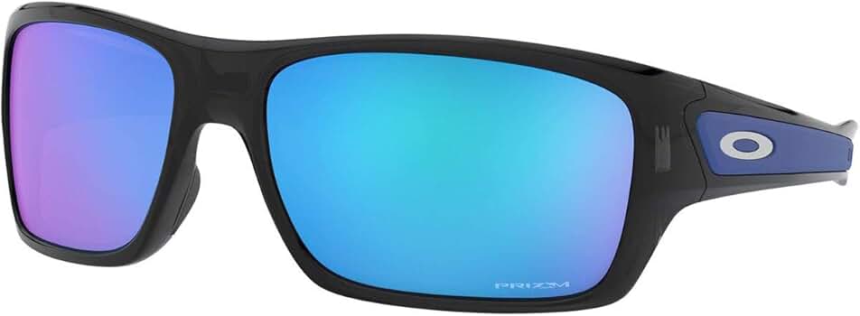 OAKLEY オークリー 偏光サングラス 0OO9263 TURBINE Turbine Prizm Black Polarized Lenses, Polished Black Frame