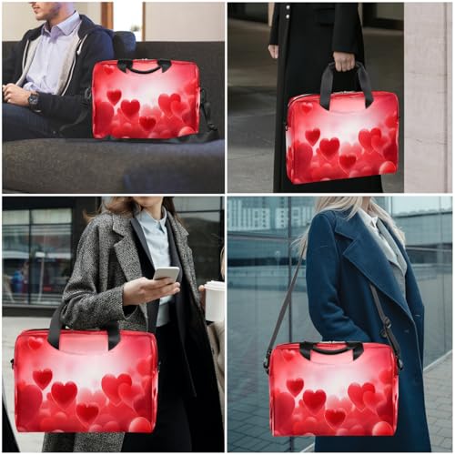 Bolso porta laptop impermeable Red Heart 16 pulgadas miniatura 2