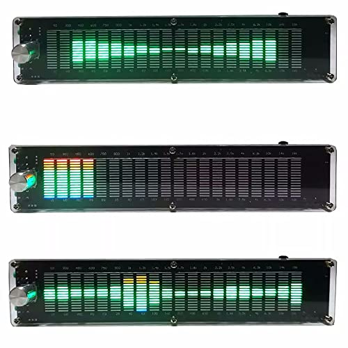 Ecualizador DSP de Espectro Musical con Luces LED, Modo Múltiple, Captación de Voz, Carcasa de Acrílico, Rango de Frecuencia 50 Hz - 20 kHz (sin DSP) miniatura 7