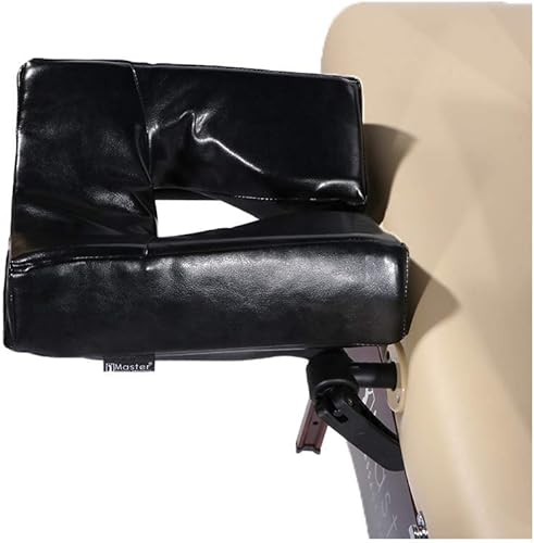 Miniatura 2 de Master Massage Cojín de mesa Dwon Cradle con piel sintética y espuma viscoelástica ergonómica para cama de masaje reposacabezas almohada boca abajo