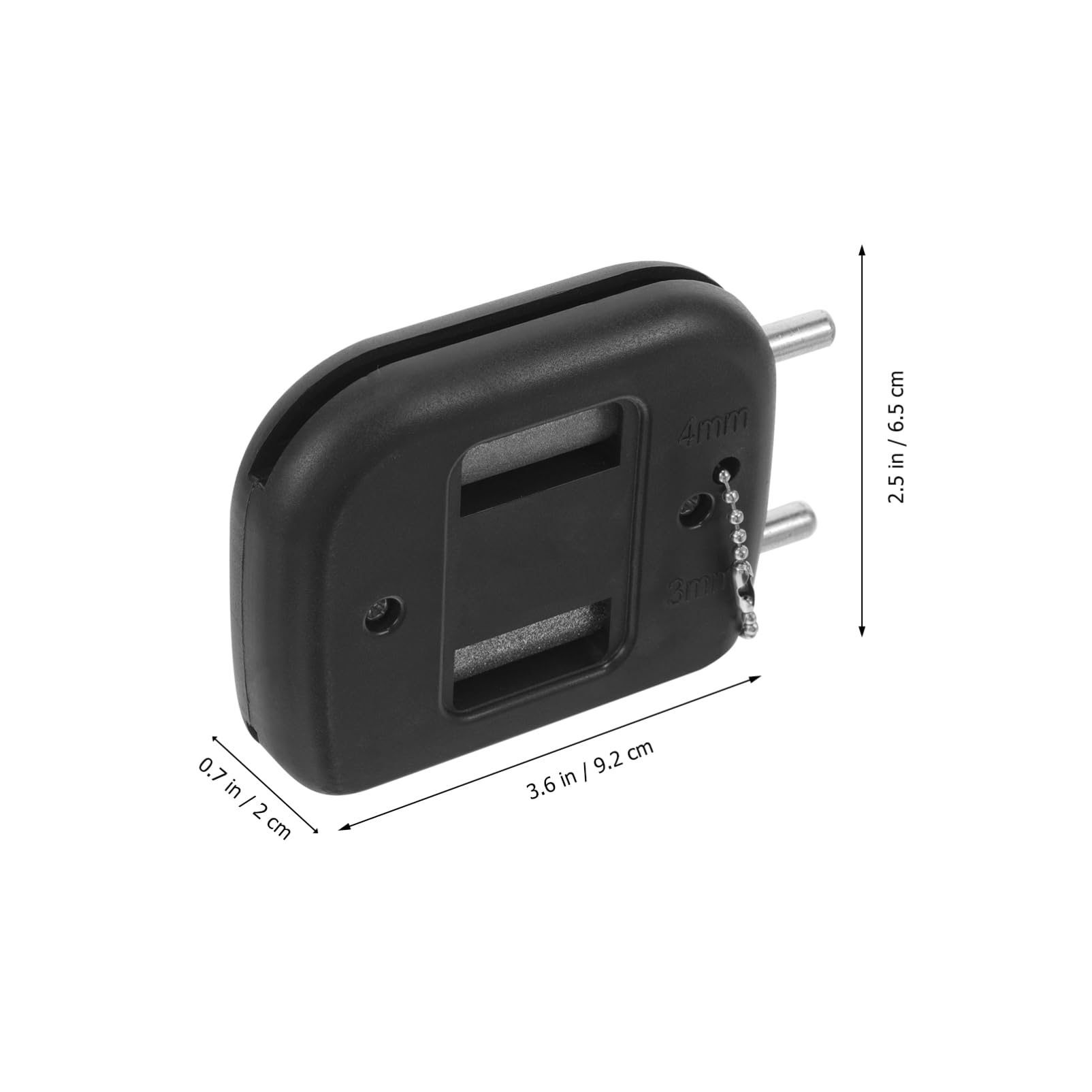 Toddmomy Aiguiseur de Lames de Patinage Portable Outil de Meulage pour Lames de Patins Artistiques Hockey Compact et Durable Accessoire de Patinage Multifonctionnel