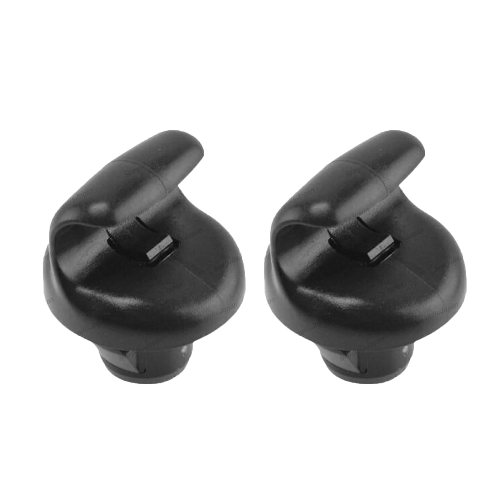 2Pcs Black Sun Visor Retainer Clip for Nissan 350Z Juke for Infiniti FX35 2004-2009 96409-CG000