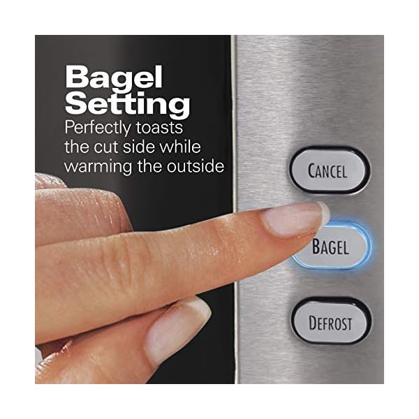 Hamilton Beach 2 Slice Extra Wide Slot Toaster with Bagel & Defrost