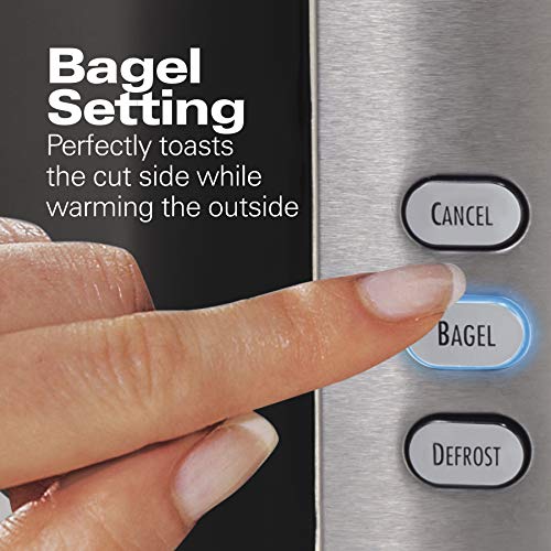 Hamilton Beach 2 Slice Extra Wide Slot Toaster with Bagel & Defrost