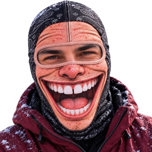Halloween 3D Printed Masks for Adults Full Face Dress-Up Motorcycle Mask - image 2