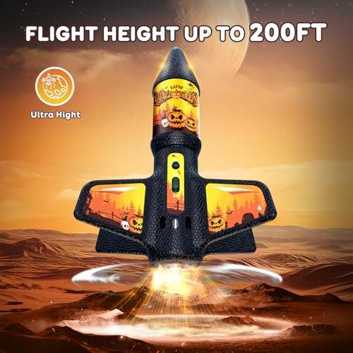 image for Rceico Rocket Launcher for Kids with Launch Set Up to 200 Ft Air Model