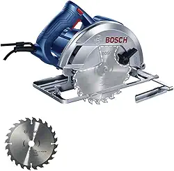 Bosch Serra Circular GKS 150 1500W 220V com 1 disco e guia